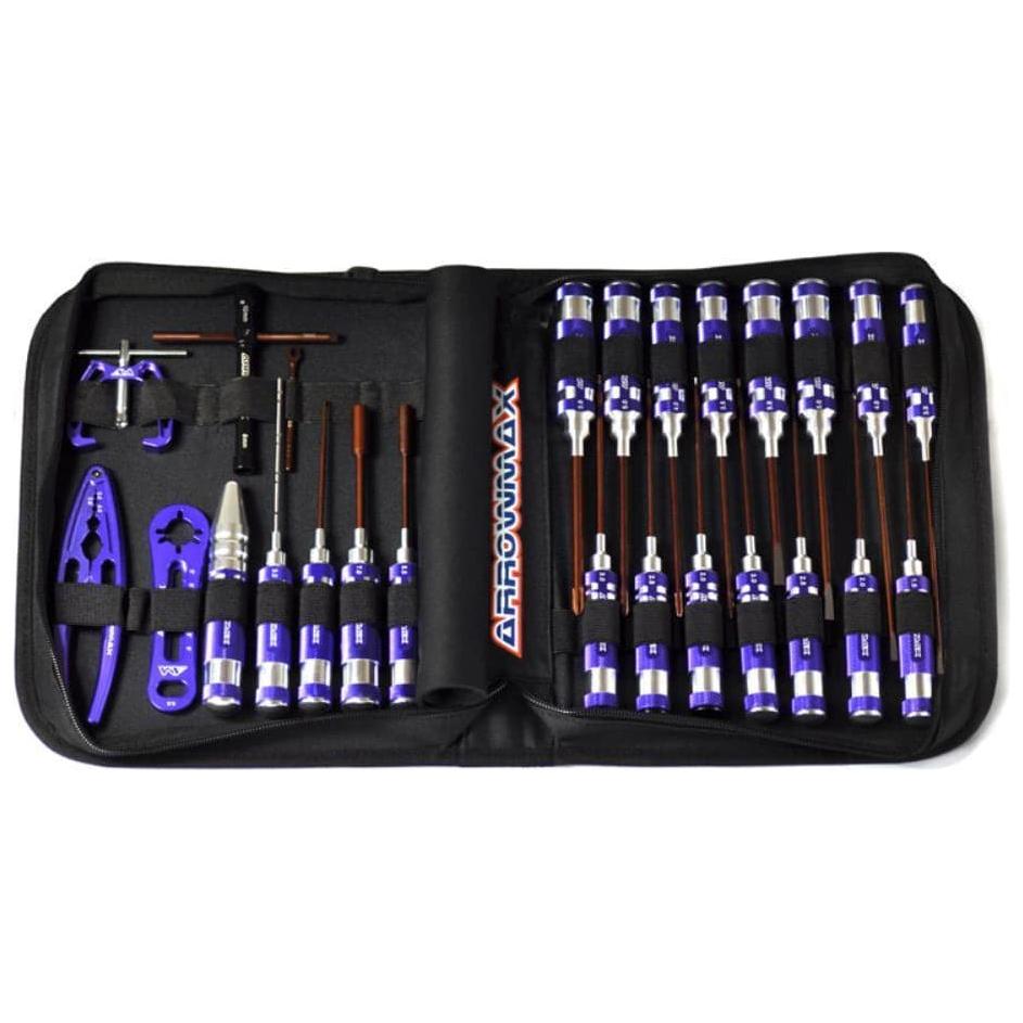 ARROWMAX AM Toolset For On-Road (25Pcs) With Tools Bag