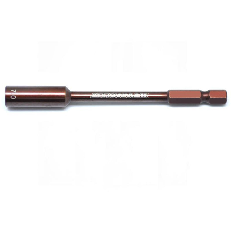 ARROWMAX Nut Driver 7.0 x 100mm Power Tip Only