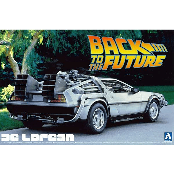 AOSHIMA 1/24 Back to the Future Part I DeLorean
