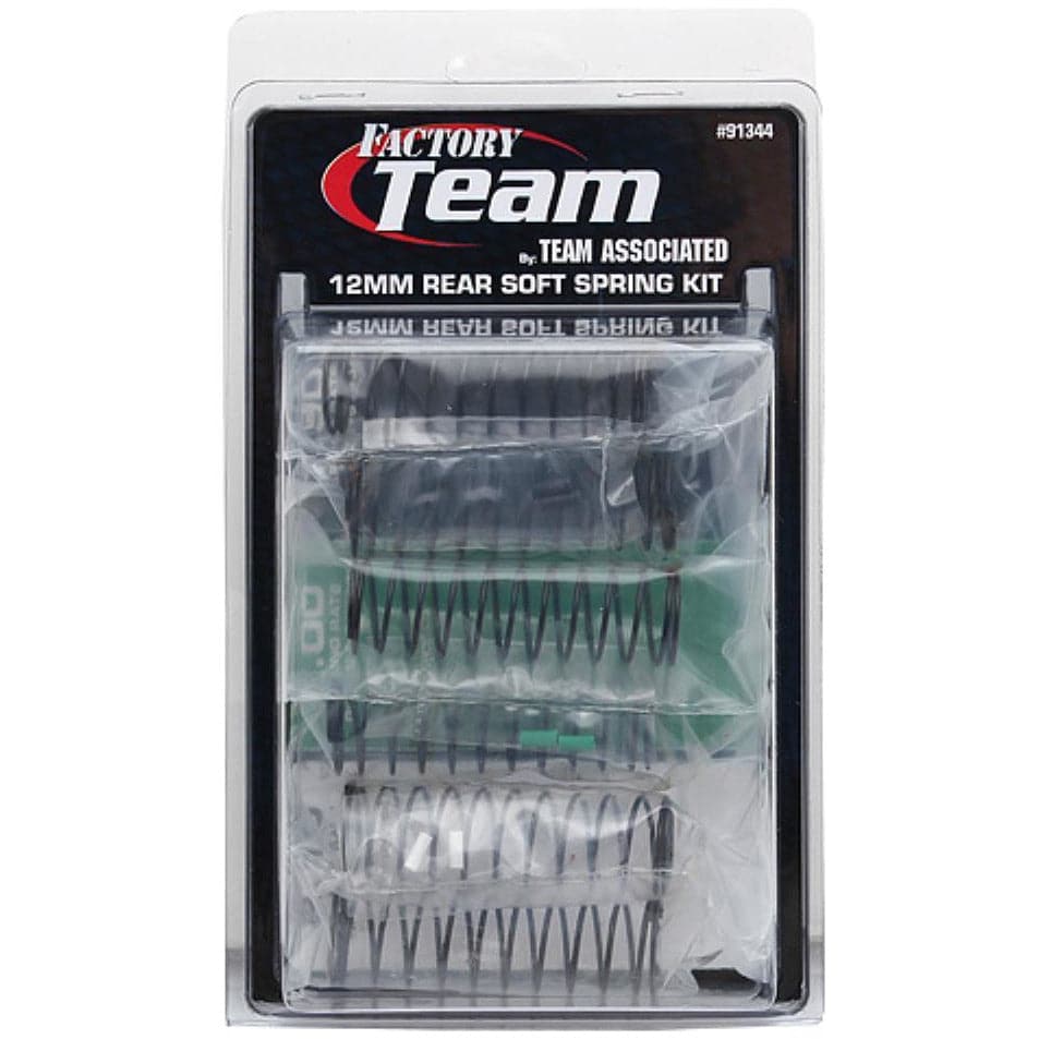 TEAM ASSOCIATED FT 12 mm Rear Soft Spring Kit (3 pair) for B6.1,