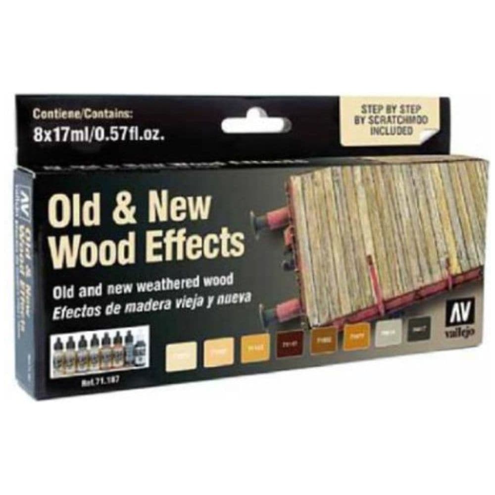VALLEJO Model Air Old & New Wood Effects Special Set