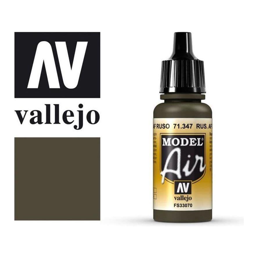 VALLEJO Model Air Russian AF Dark Green 17ml