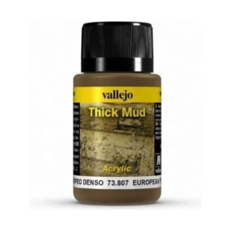 VALLEJO Weathering Effects European Thick Mud 40 ml