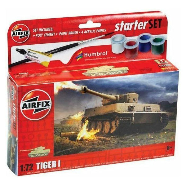 AIRFIX 1/72 Small Beginners - Tiger I