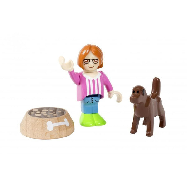BRIO Figure and Dog