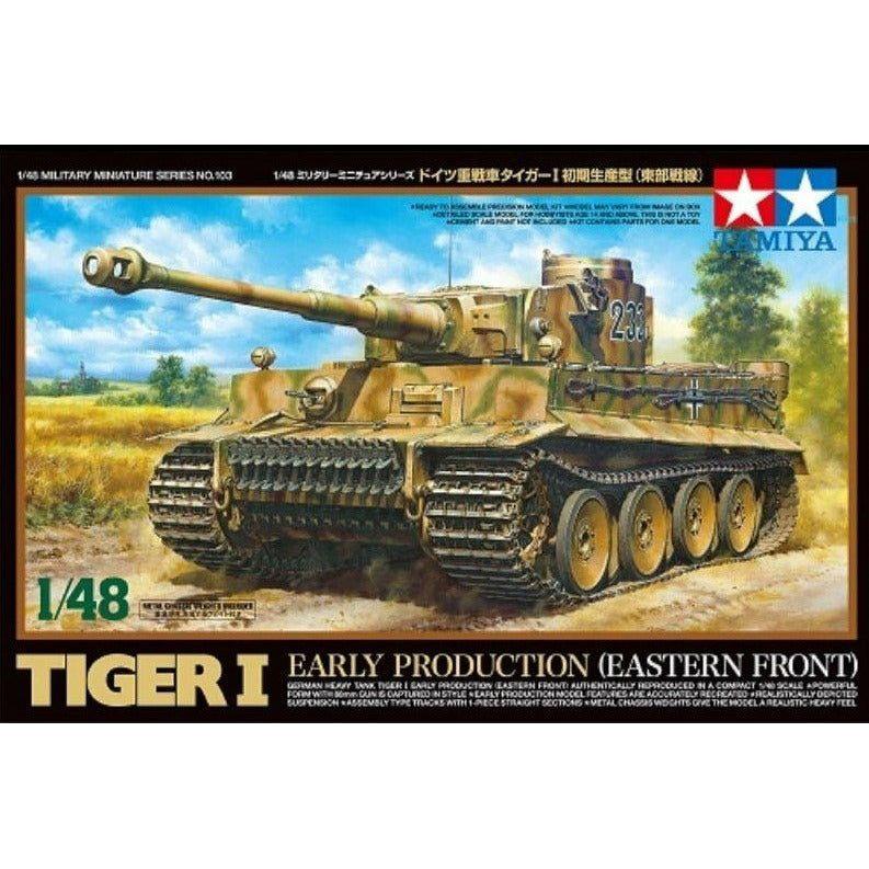 TAMIYA 1/48 German Heavy Tank Tiger I Early Production