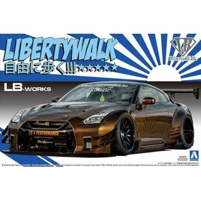 AOSHIMA 1/24 LB Works R35 GT-R Type 2 Ver.1