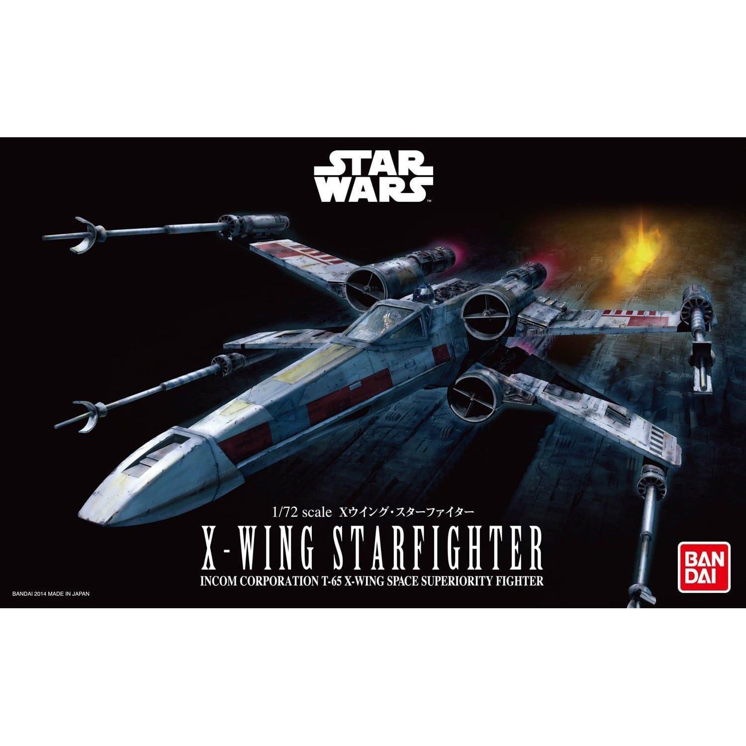 BANDAI 1/72 Star Wars X-Wing Starfighter