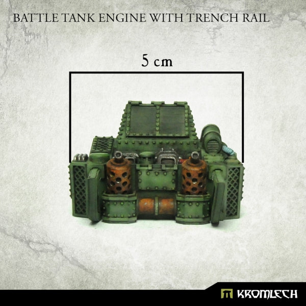 KROMLECH Battle Tank Engine with Trench Rail (1)