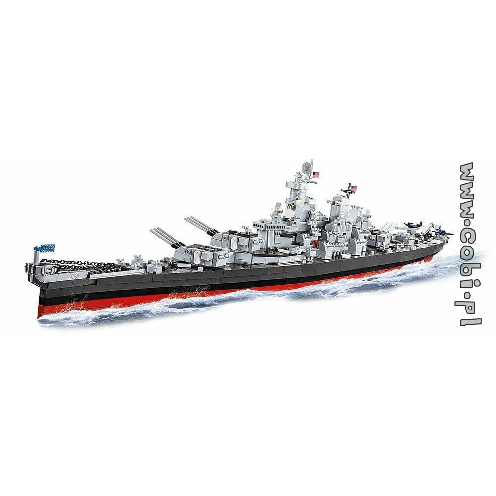 COBI WWII - Missouri Battleship (BB-63) 2640 Pieces