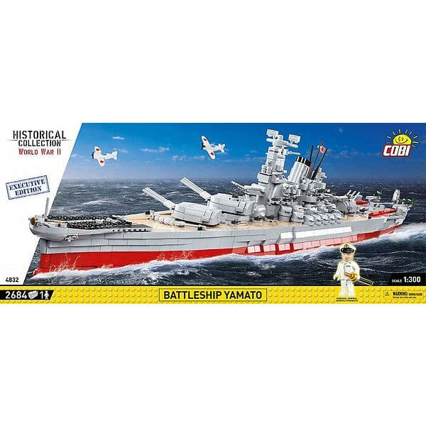 COBI WWII - Battleship Yamato Ex Ed 2684 pcs