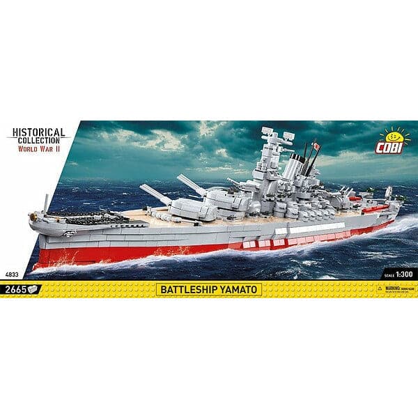 COBI WWII - Battleship Yamato 2665 pcs