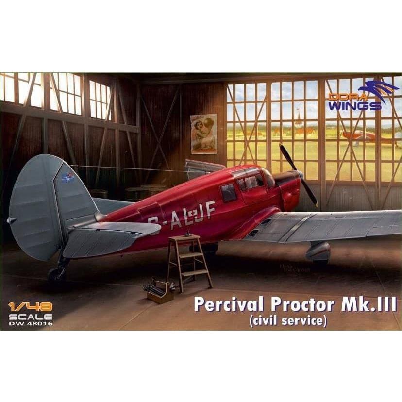 DORA WINGS 1/48 Percival Proctor Mk.III (Civil Registration