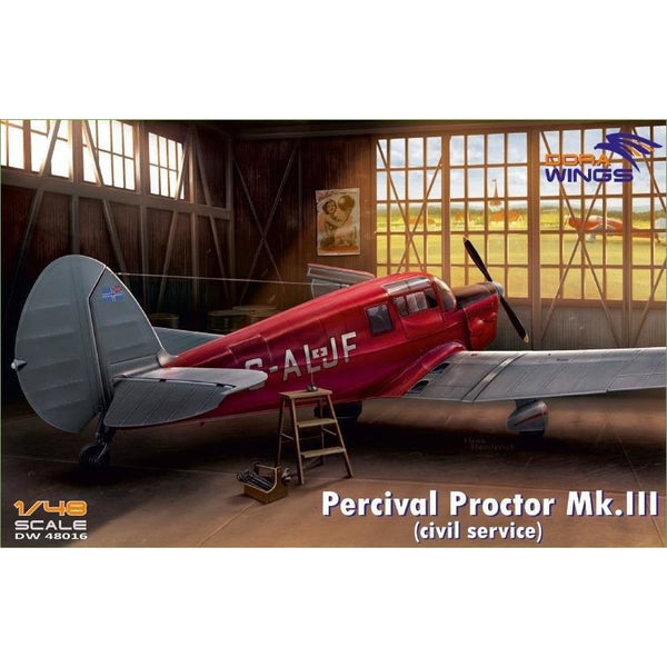 DORA WINGS 1/48 Percival Proctor Mk.III (Civil Registration