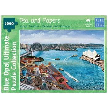 BLUE OPAL Sarina Tomchin Tea & Papers 1000pce