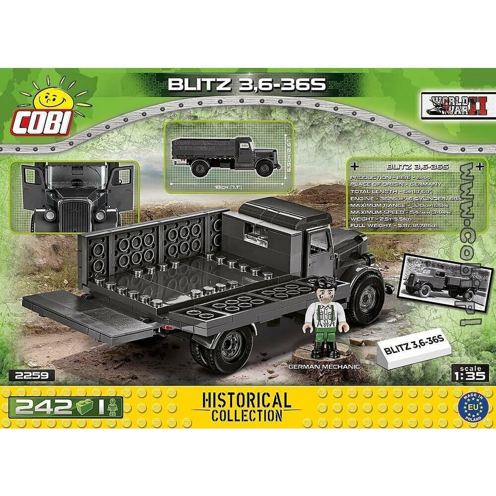 COBI World War II - Blitz 3, 6-36S (250 Pieces)