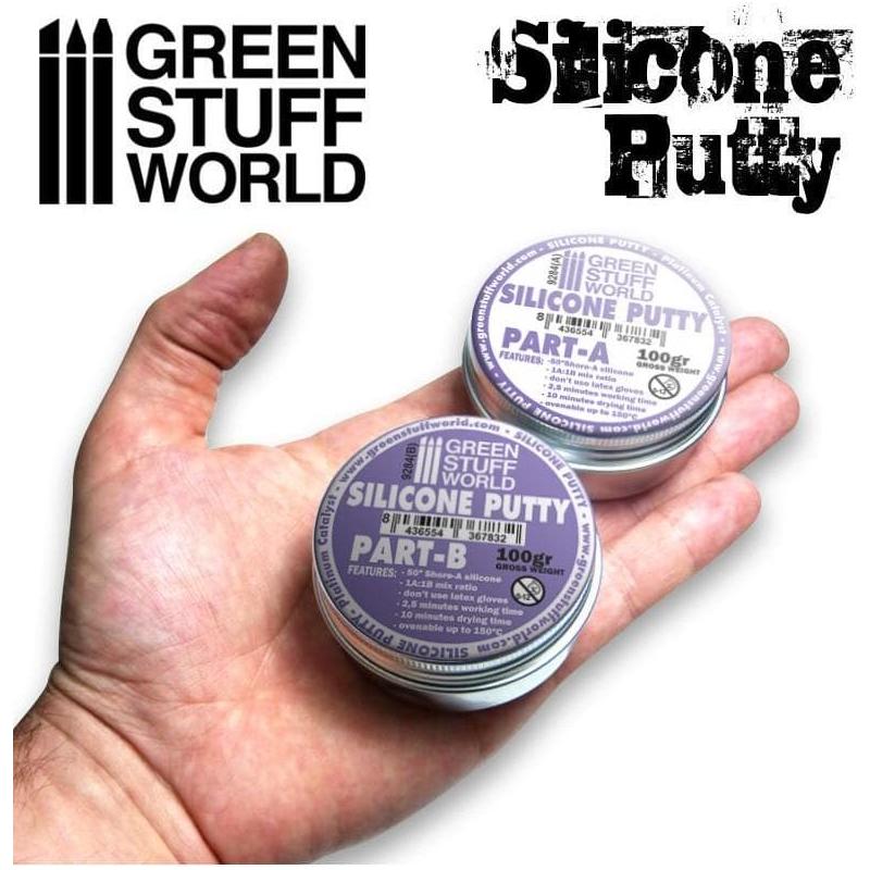 GREEN STUFF WORLD Violet Silicone Putty 200gm