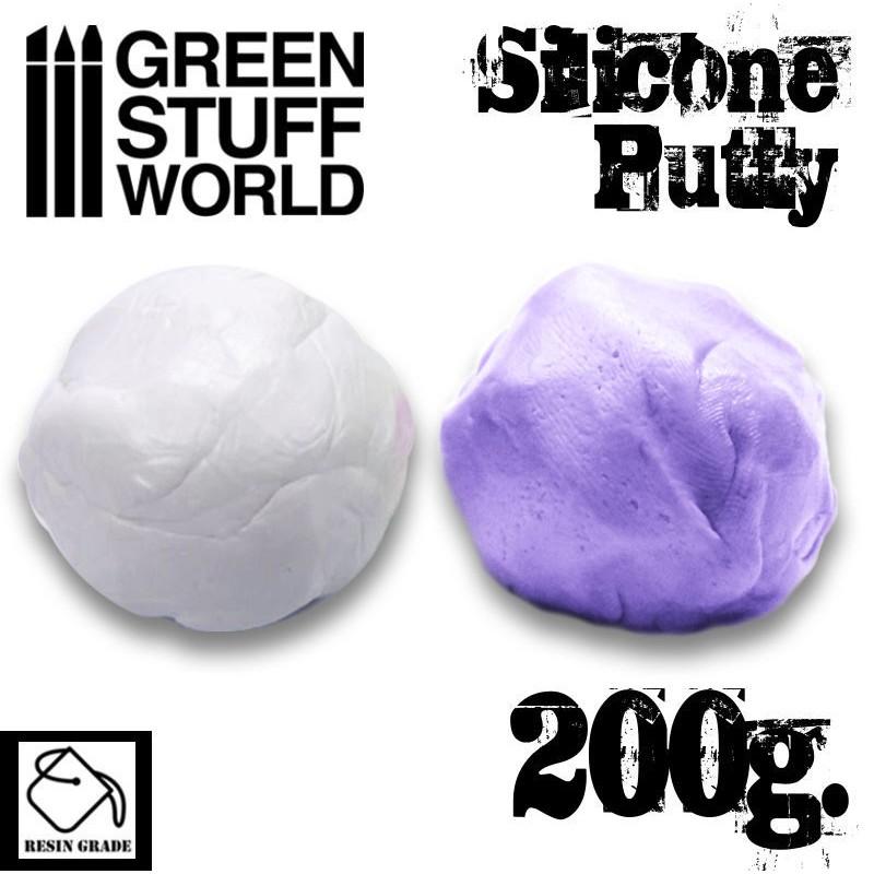GREEN STUFF WORLD Violet Silicone Putty 200gm