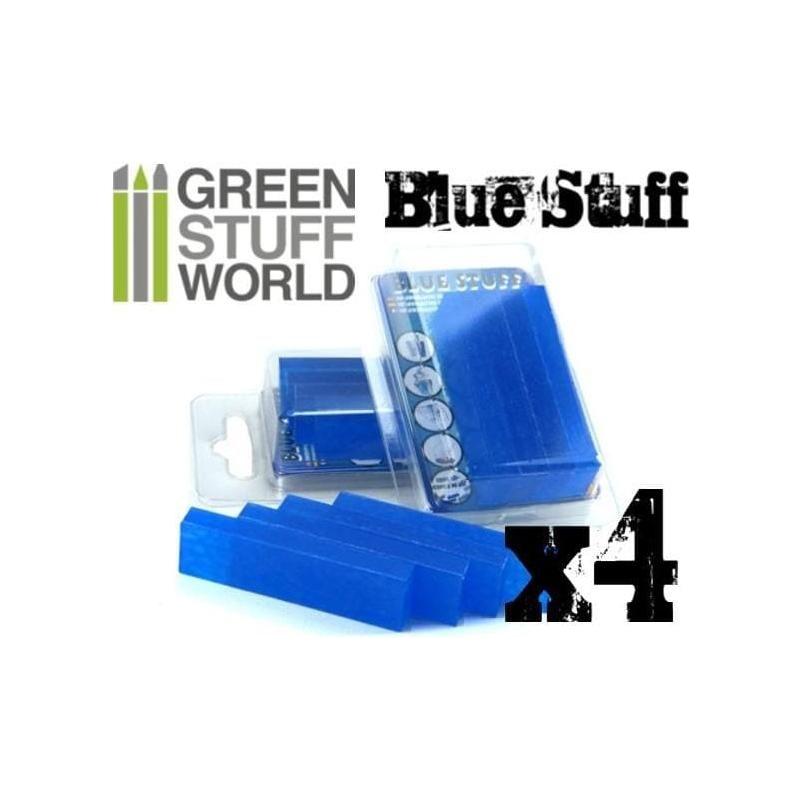 GREEN STUFF WORLD Blue Stuff Molds (4 bars)