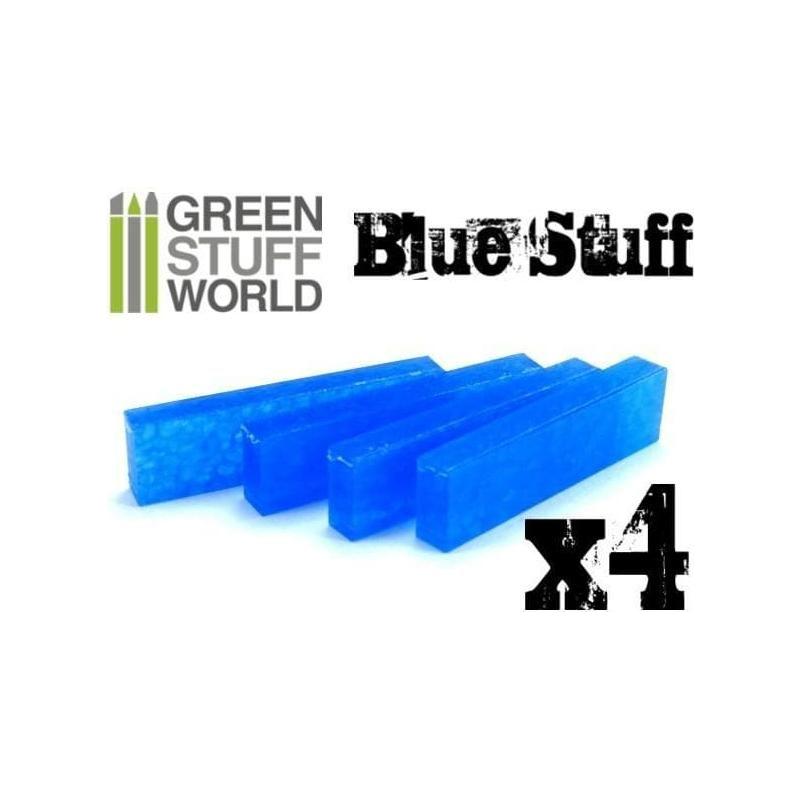 GREEN STUFF WORLD Blue Stuff Molds (4 bars)