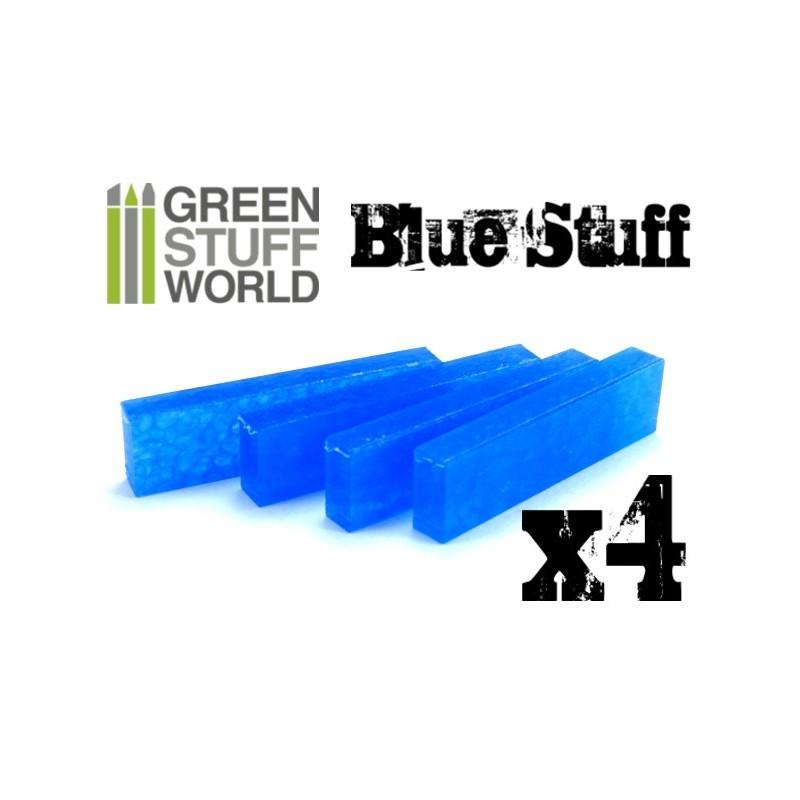 GREEN STUFF WORLD Blue Stuff Molds (4 bars)