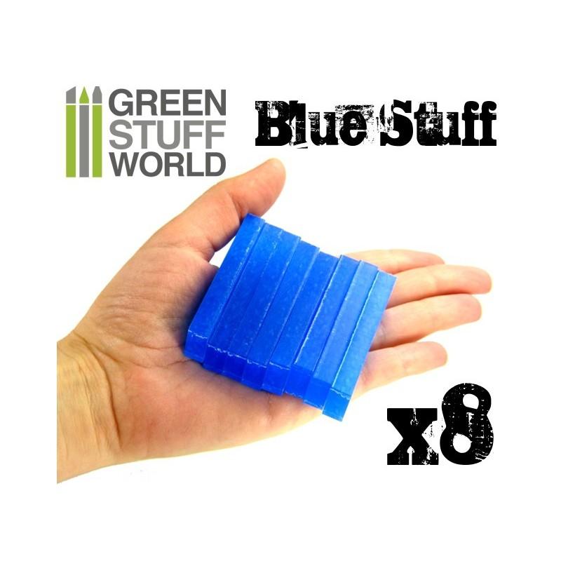 GREEN STUFF WORLD Blue Stuff Molds (8 bars)