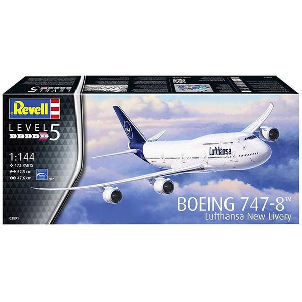 REVELL 1/144 Boeing 747-8 Lufthansa 'New Livery'