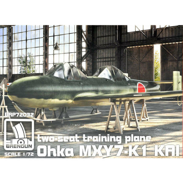 BRENGUN 1/72 Yokosuka Ohka MXY7-K1 KAI (Two-Seat Training Plane)