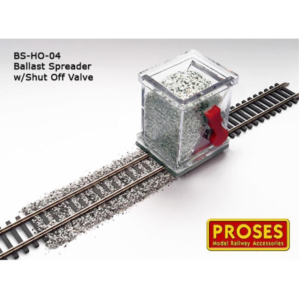 PROSES HO/OO Scale Ballast Spreader w/Shut Off Valve