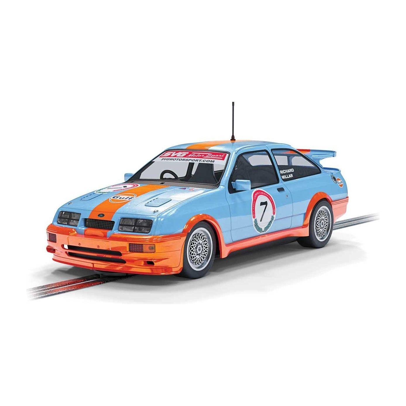 SCALEXTRIC Ford Sierra RS500 - Gulf Edition - Richard Milla