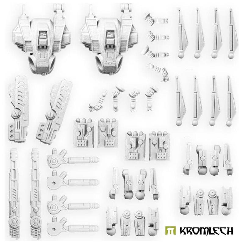 KROMLECH Caste Enclaves Barrage Battle Drone Team (2)