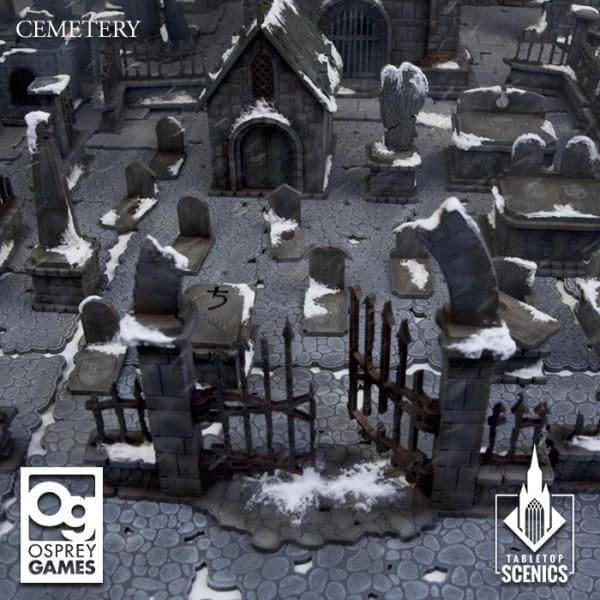 TABLETOP SCENICS Cemetary