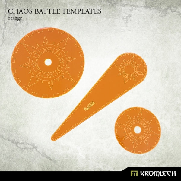 KROMLECH Chaos Battle Templates (Orange)