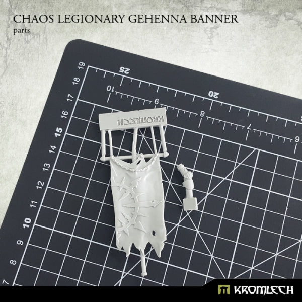 KROMLECH Chaos Legionary Gehenna Banner (1)