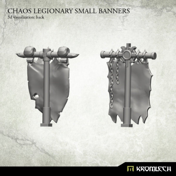 KROMLECH Chaos Legionary Small Banners (2)