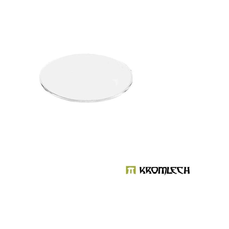 KROMLECH Clear Acrylic Bases Round 90mm (10)