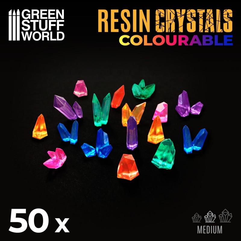 GREEN STUFF WORLD CLEAR Resin Crystals - Medium