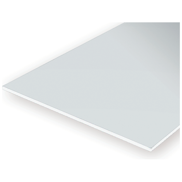 EVERGREEN 9006 15x30cm Clear Styrene Sheet .010 (2)