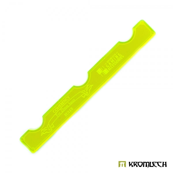 KROMLECH Coherency Ruler - 25mm Bases - Green
