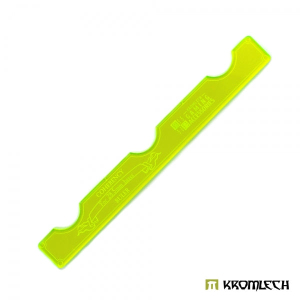 KROMLECH Coherency Ruler - 28.5mm Bases - Green