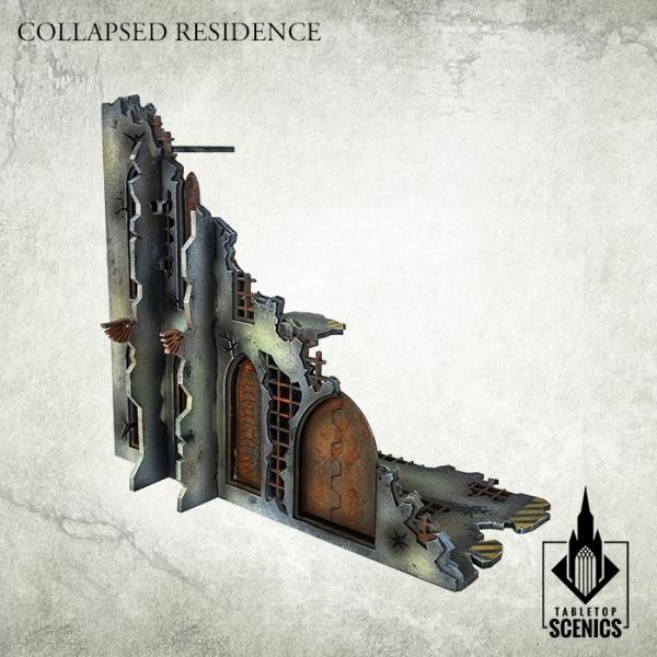 TABLETOP SCENICS Collapsed Residence