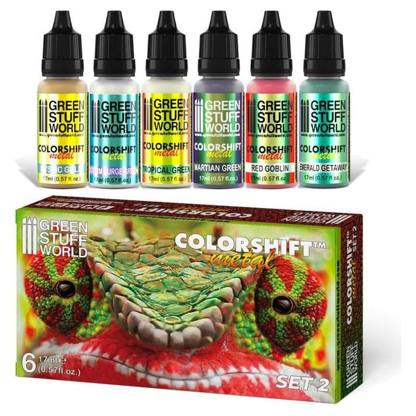 GREEN STUFF WORLD Chameleon Acrylic Paint Set 2