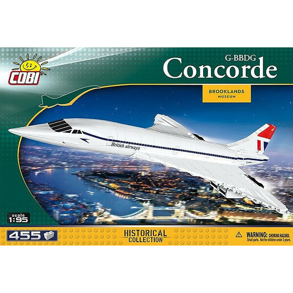 COBI Concorde - G-BBDG Concorde (455 Pieces)