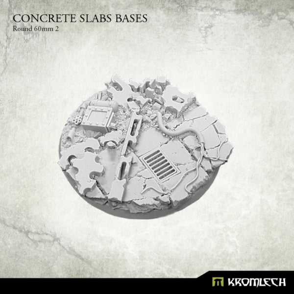 KROMLECH Concrete Slabs Round 60mm [Pattern 2] (1)