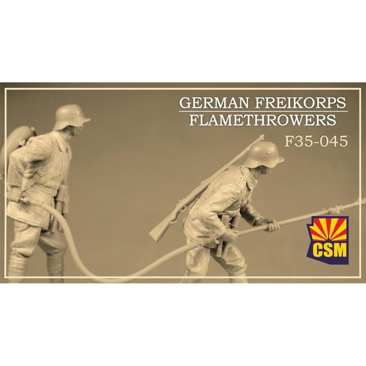 COPPER STATE MODELS 1/35 German Freikorps Flamethrower Squad