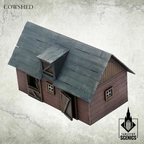 TABLETOP SCENICS Poland 1939 Cowshed