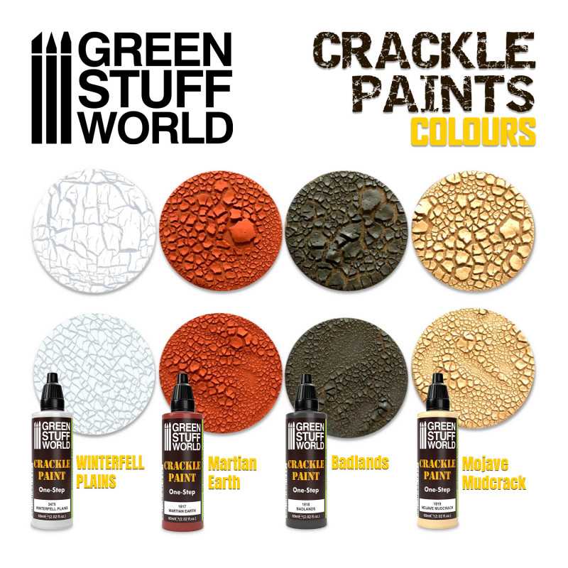 GREEN STUFF WORLD Crackle Paint Mojave Mudcrack 60ml