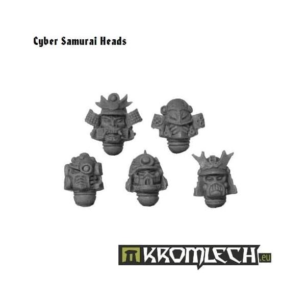 KROMLECH Cyber Samurai Heads (10)