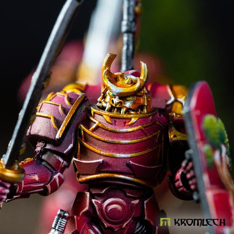 KROMLECH Cyber Samurai Veteran Heads (10)