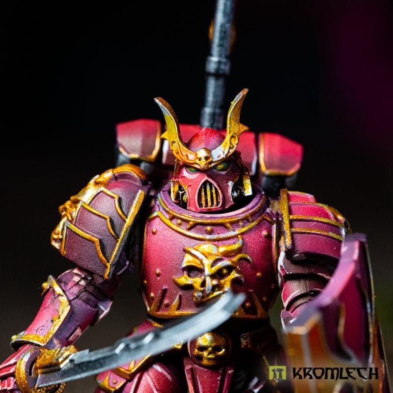 KROMLECH Cyber Samurai Veteran Heads (10)